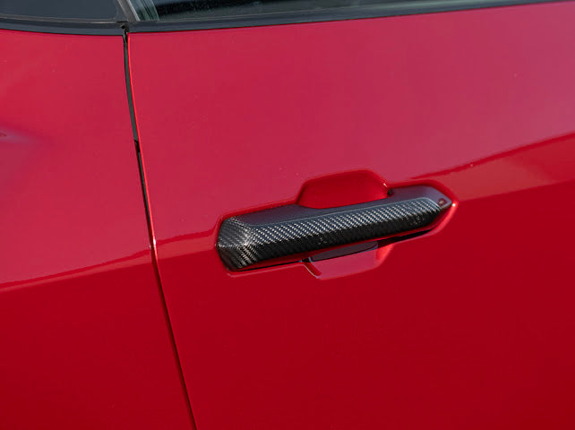 2024-UP FORD MUSTANG S650 | CARBON FIBER DOOR HANDLE COVER